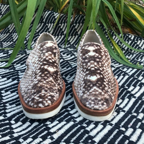 FP Snake Eyes Velvet Loafers, 37 - Picture 4 of 14